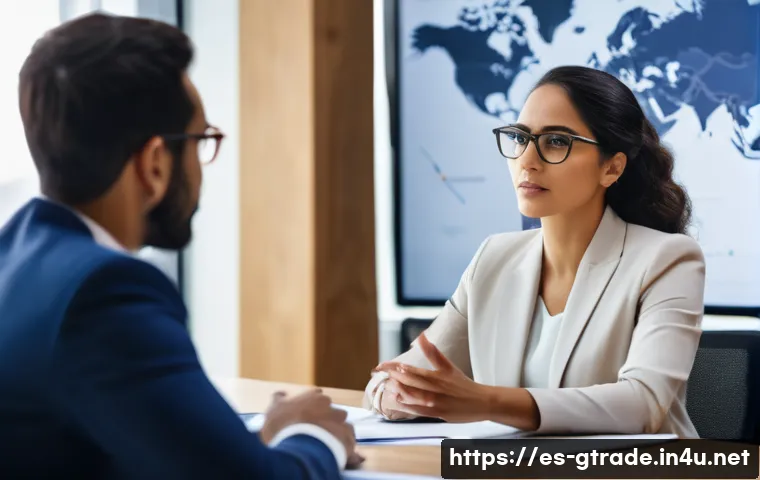 무역업계에서의 여성 전문가 성공 사례 - A professional Hispanic businesswoman leading a diverse international negotiation meeting in a moder...